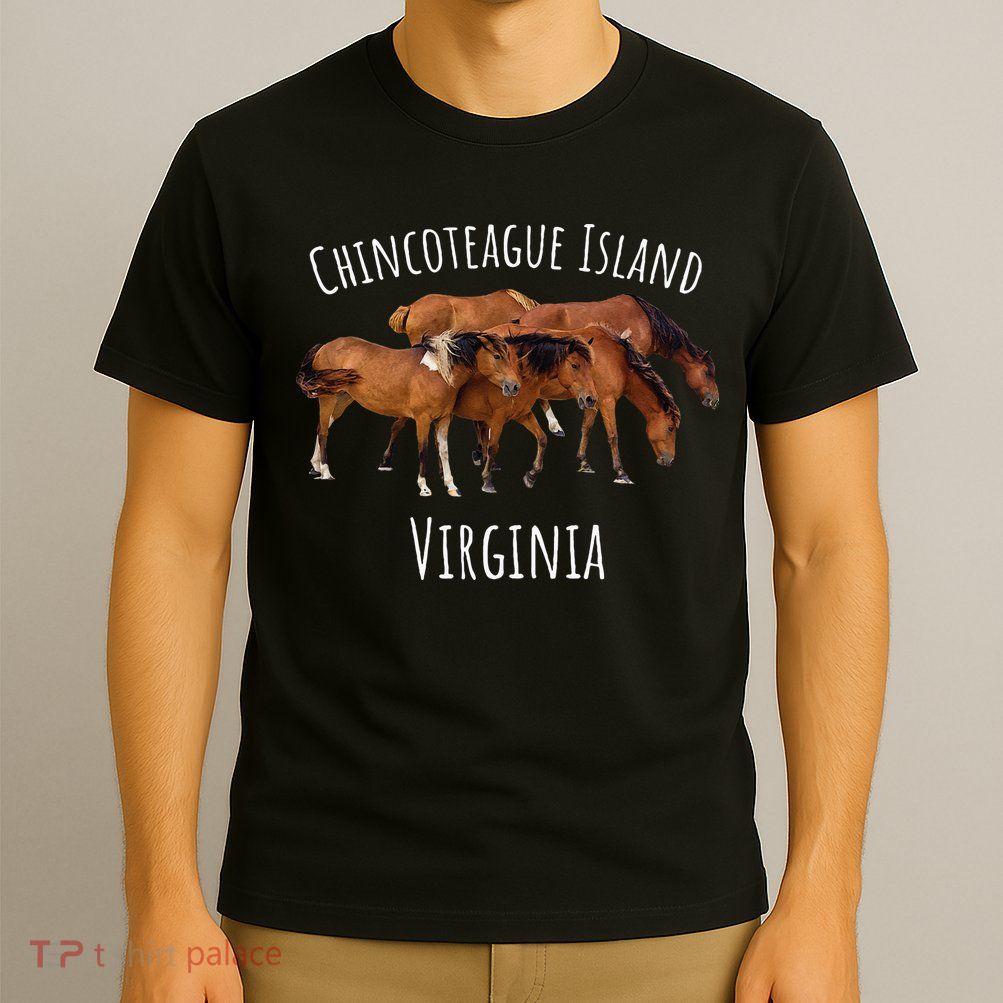 Chincoteague Island Virginia Horse Assateague Pony T-Shirt