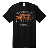 Chincoteague Island Virginia Horse Assateague Pony Tall T-Shirt