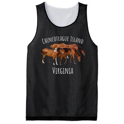 Chincoteague Island Virginia Horse Assateague Pony Mesh Reversible Basketball Jersey Tank