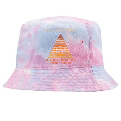 Conservative I Will Not Comply Tie-Dyed Bucket Hat