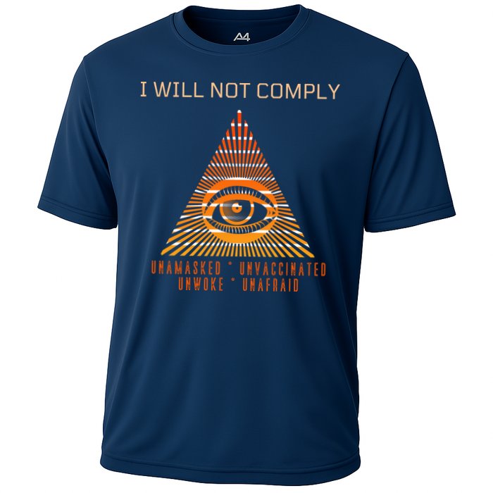 Conservative I Will Not Comply Performance Shirt