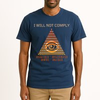 Conservative I Will Not Comply Tall T-Shirt