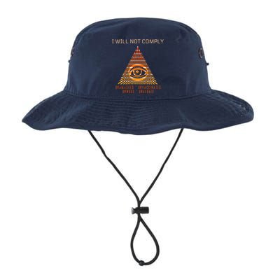 Conservative I Will Not Comply Legacy Cool Fit Booney Bucket Hat