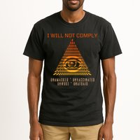 Conservative I Will Not Comply Tall T-Shirt