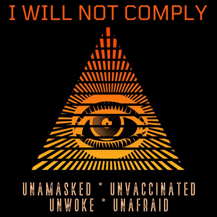 Conservative I Will Not Comply Flatbill Hat
