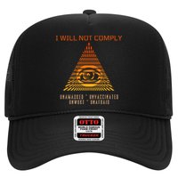 Conservative I Will Not Comply Trucker Hat