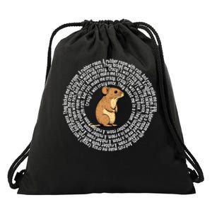 Crazy I Was Crazy Once Funny Oddly Specific Meme Drawstring Bag