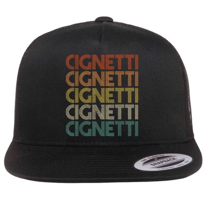 C.I.G.N.E.T.T.I I Win Flat Bill Trucker Hat