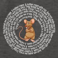 Crazy I Was Crazy Once Funny Oddly Specific Meme Vector Backpack