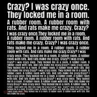 Crazy I Was Crazy Once. Funny Trending Meme Copypasta Baby Bodysuit