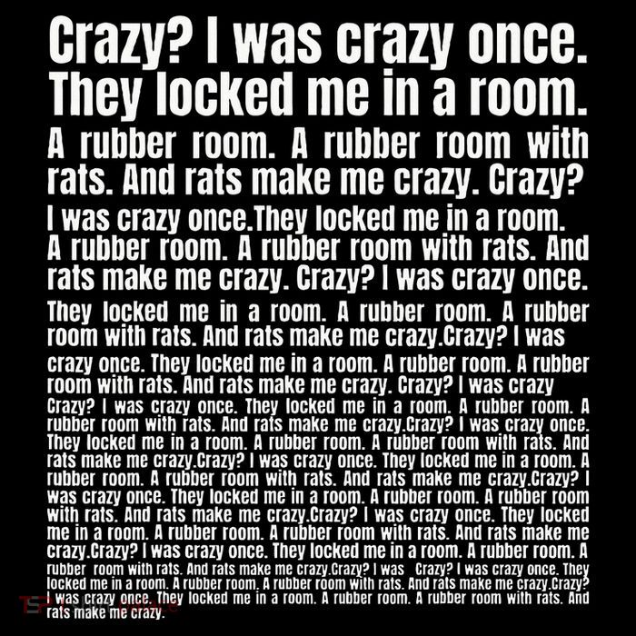 Crazy I Was Crazy Once. Funny Trending Meme Copypasta Baby Bodysuit