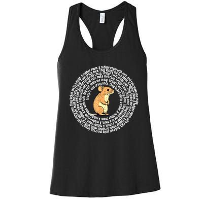 Crazy I Was Crazy Once Funny Oddly Specific Meme Women's Racerback Tank