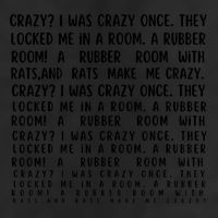 Crazy I Was Crazy Once Meme Golf Towel