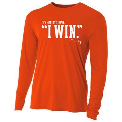 C.I.G.N.E.T.T.I I Win Coach Cig Cooling Performance Long Sleeve Crew