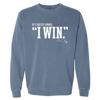 C.I.G.N.E.T.T.I I Win Coach Cig Garment-Dyed Sweatshirt