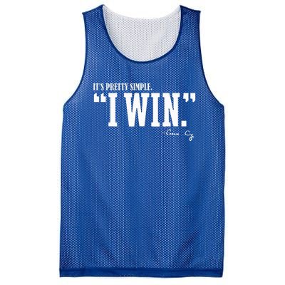 C.I.G.N.E.T.T.I I Win Coach Cig Mesh Reversible Basketball Jersey Tank