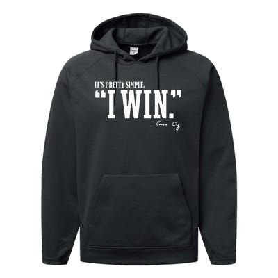 C.I.G.N.E.T.T.I I Win Coach Cig Performance Fleece Hoodie