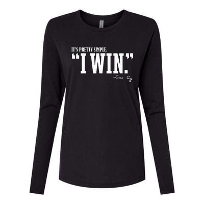 C.I.G.N.E.T.T.I I Win Coach Cig Womens Cotton Relaxed Long Sleeve T-Shirt