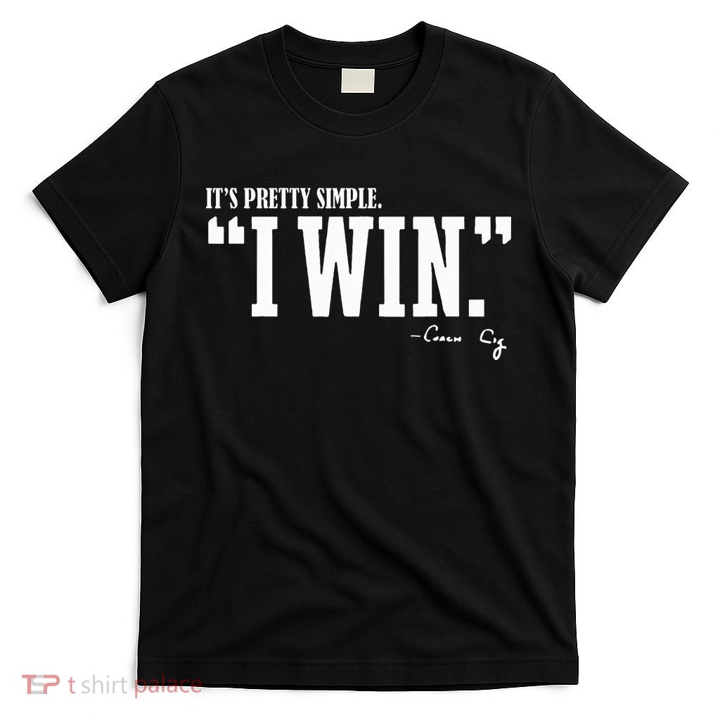 C.I.G.N.E.T.T.I I Win Coach Cig T-Shirt