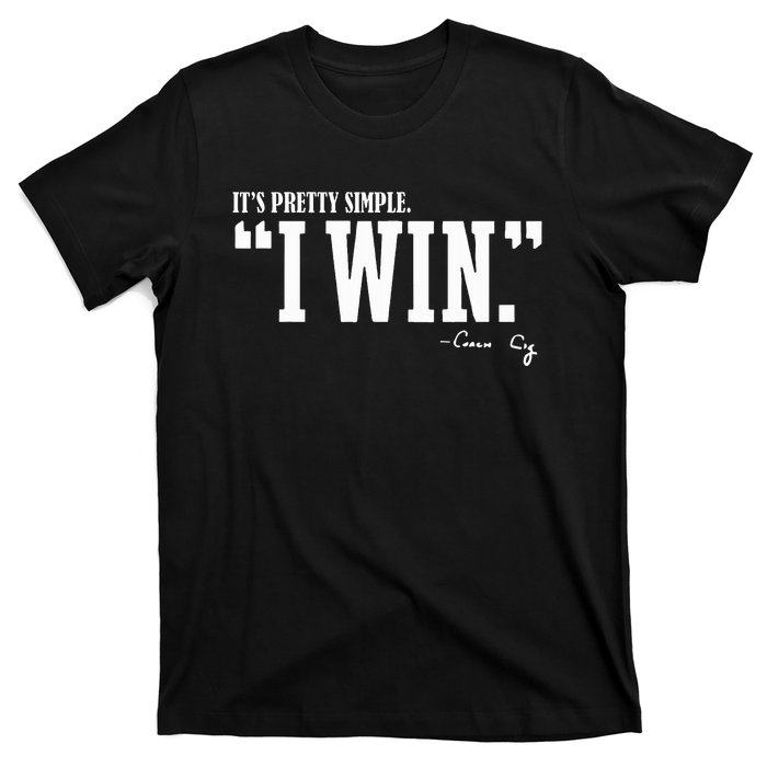 C.I.G.N.E.T.T.I I Win Coach Cig T-Shirt