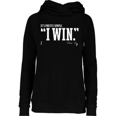 C.I.G.N.E.T.T.I I Win Coach Cig Womens Funnel Neck Pullover Hood