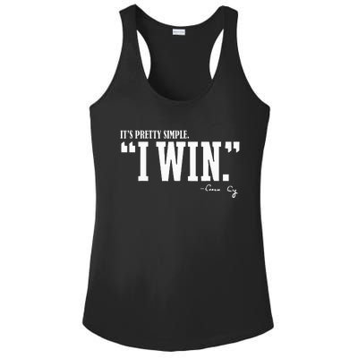 C.I.G.N.E.T.T.I I Win Coach Cig Ladies PosiCharge Competitor Racerback Tank