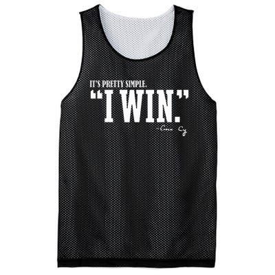 C.I.G.N.E.T.T.I I Win Coach Cig Mesh Reversible Basketball Jersey Tank