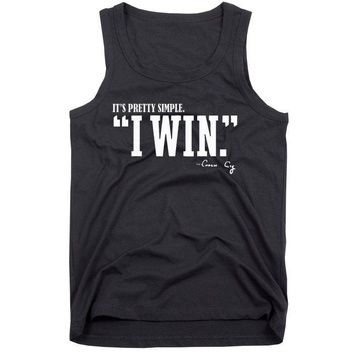 C.I.G.N.E.T.T.I I Win Coach Cig Tank Top