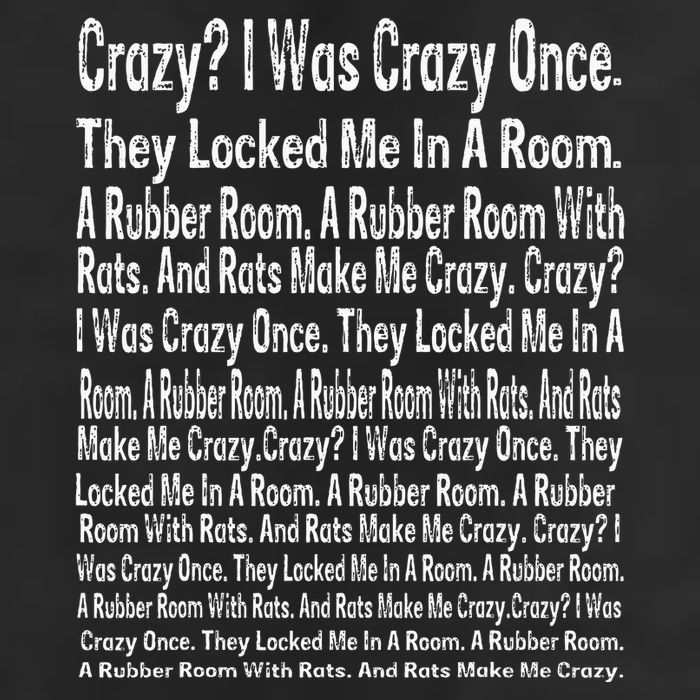 Crazy I Was Crazy Once Meme Cool Comfort Performance Bucket Hat