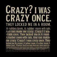 Crazy? I Was Crazy Once Poster
