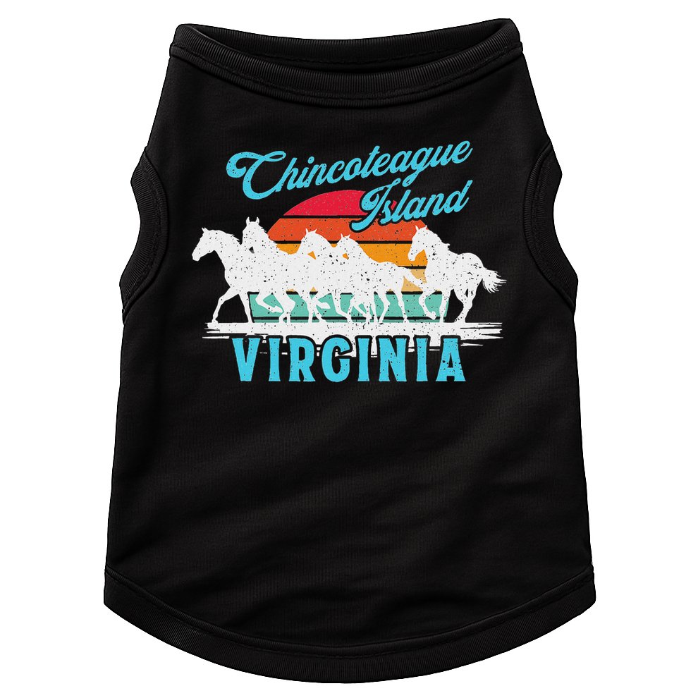 Chincoteague Island Wild Horses Virginia Travel  Doggie Tank