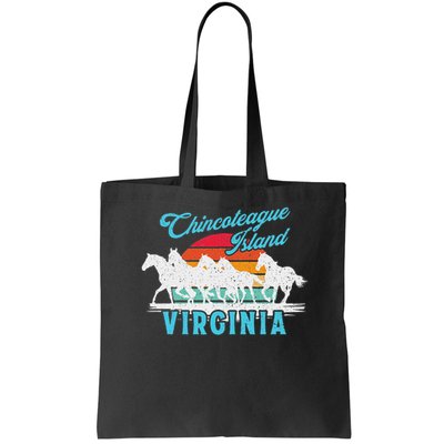Chincoteague Island Wild Horses Virginia Travel  Bag