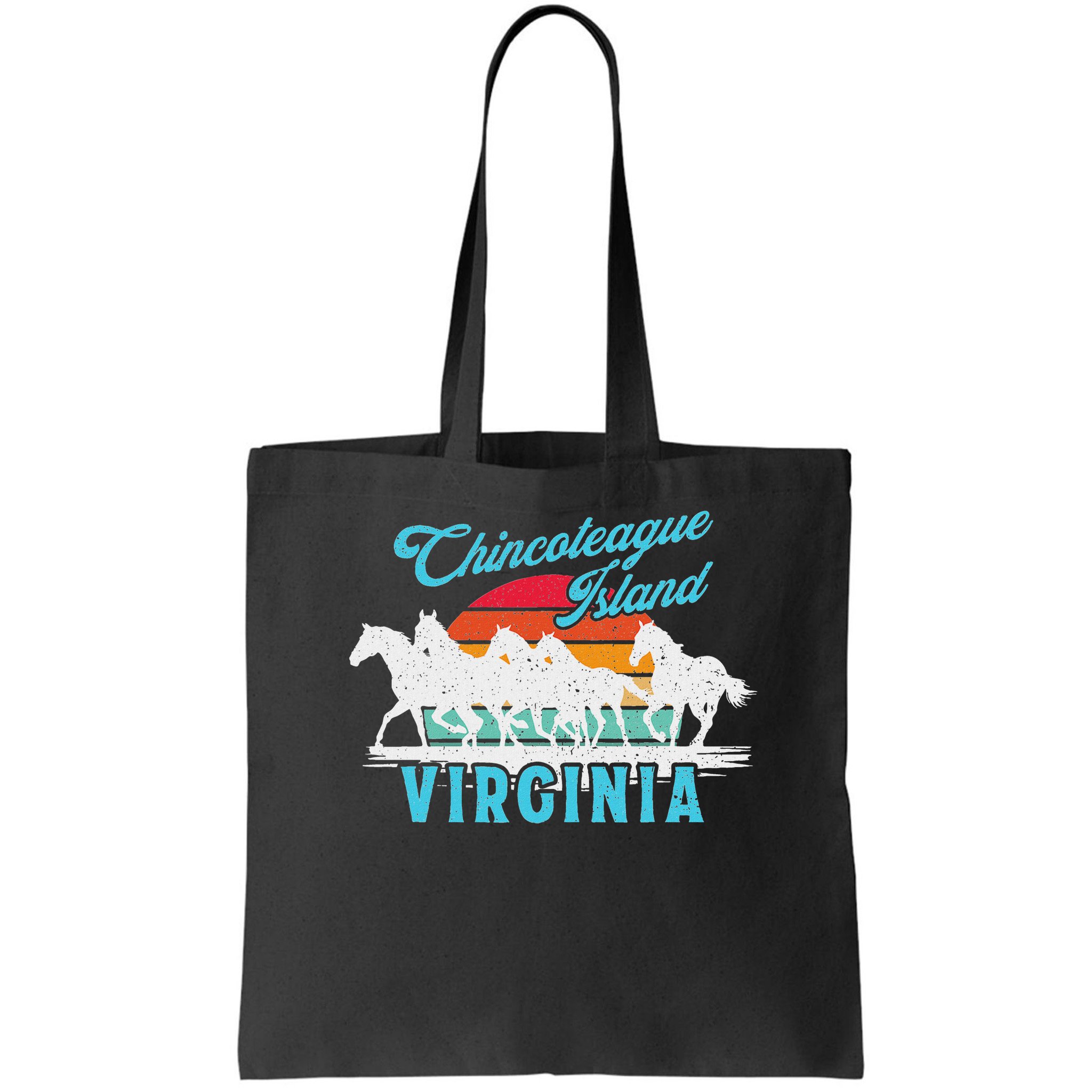Chincoteague Island Wild Horses Virginia Travel  Bag