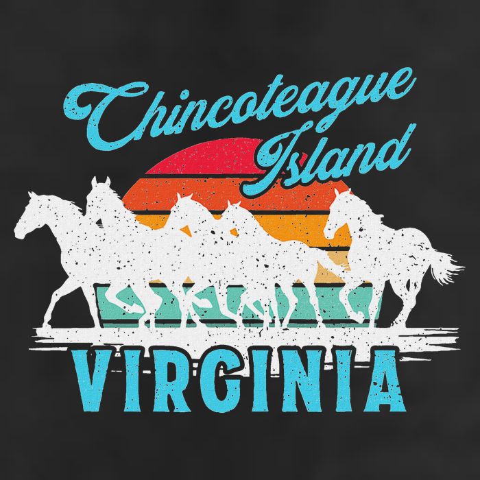 Chincoteague Island Wild Horses Virginia Travel  Hat