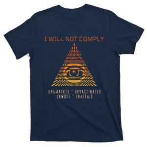 Conservative I Will Not Comply T-Shirt