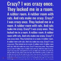 Crazy I Was Crazy Once. Funny Trending Meme Womens T-Shirt