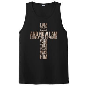 Christian I Was One Way And Now I Am Completely Different PosiCharge Competitor Tank