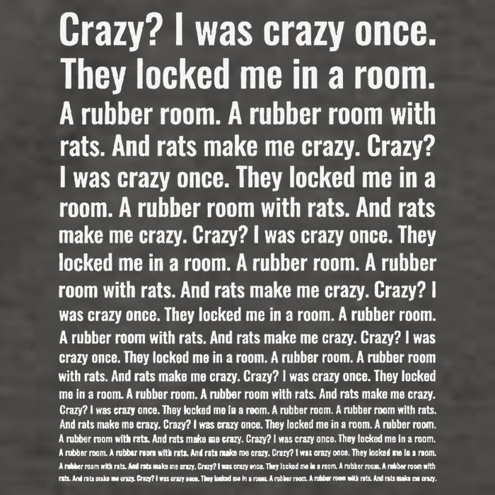 Crazy I Was Crazy Once Meme Vector Backpack