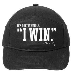 C.I.G.N.E.T.T.I I Win Coach Cig 7-Panel Snapback Hat