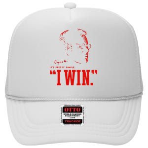 C.I.G.N.E.T.T.I I Win Coach Cig High Crown Mesh Back Trucker Hat