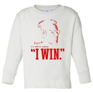 C.I.G.N.E.T.T.I I Win Coach Cig Toddler Long Sleeve Shirt