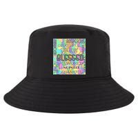 Christian Inspirational Word Collage Cool Comfort Performance Bucket Hat