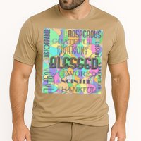 Christian Inspirational Word Collage Cooling Performance Crew T-Shirt