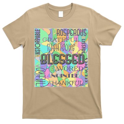 Christian Inspirational Word Collage T-Shirt