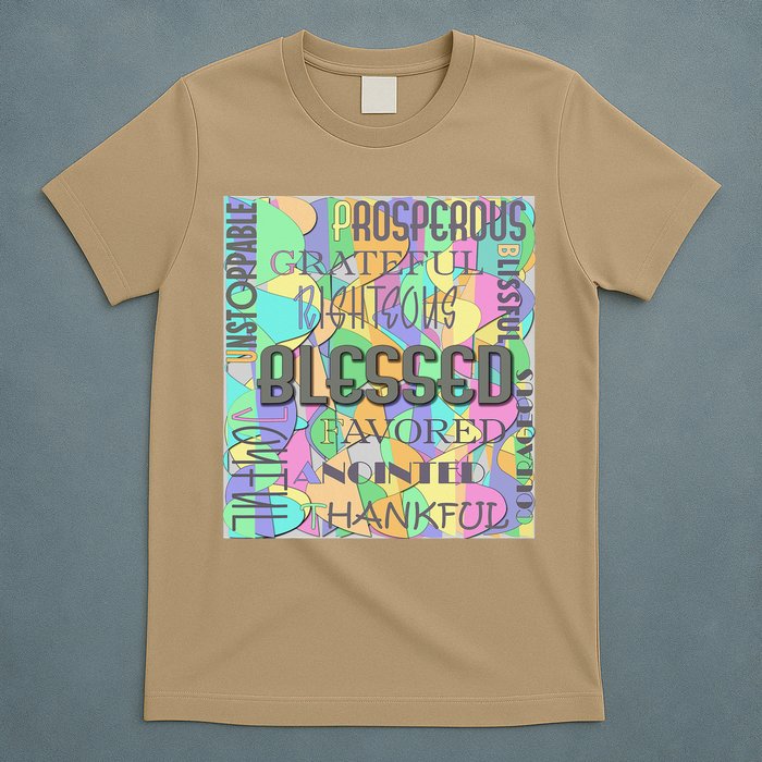Christian Inspirational Word Collage T-Shirt