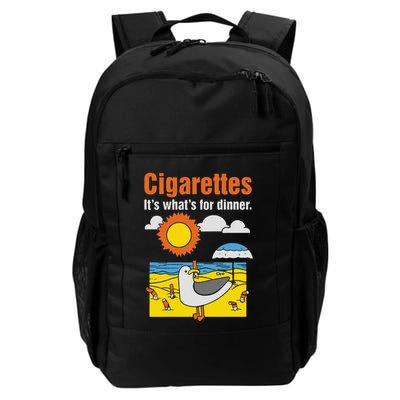 Cigarettes It’S What’S For Dinner Backpack