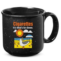 Cigarettes It’S What’S For Dinner 15oz Campfire Ceramic Mug