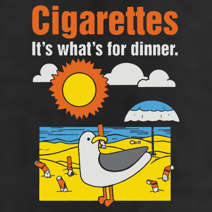 Cigarettes It’S What’S For Dinner 15oz Campfire Ceramic Mug
