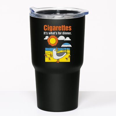 Cigarettes It’S What’S For Dinner Tumbler