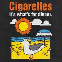 Cigarettes It’S What’S For Dinner Tumbler